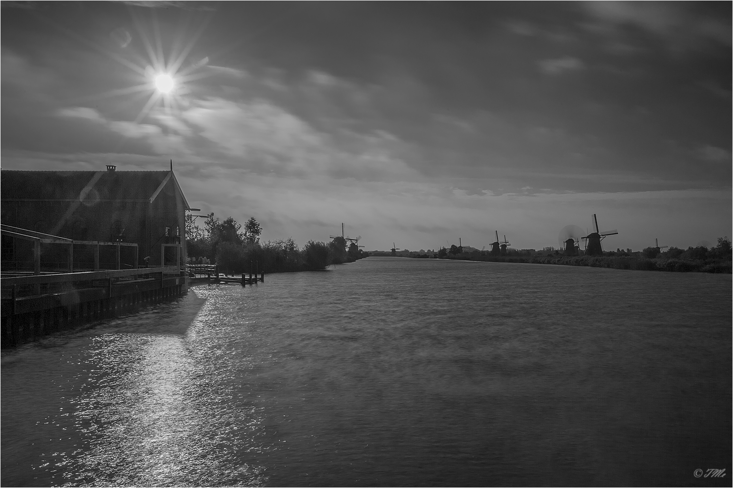 Die Mühlen von Kinderdijk...