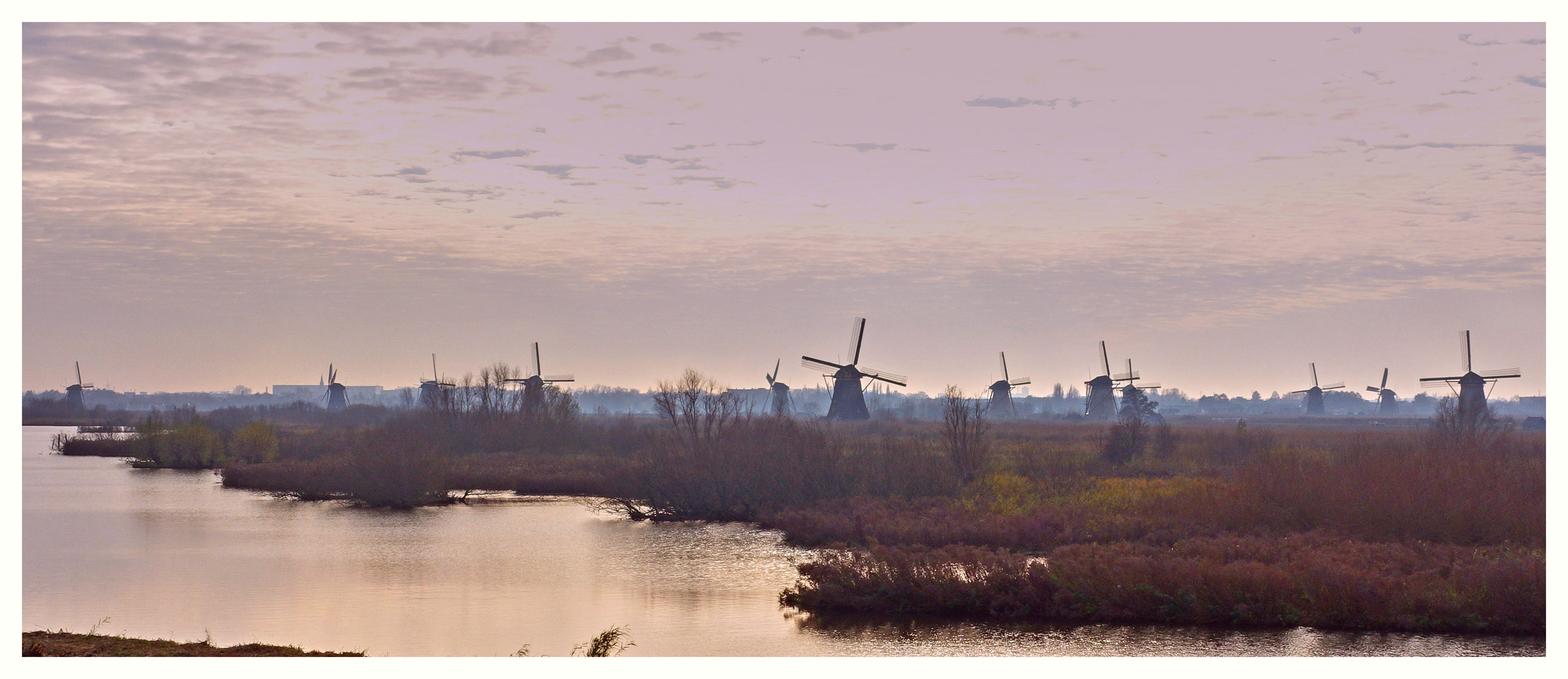 Die Mühlen von Kinderdijk