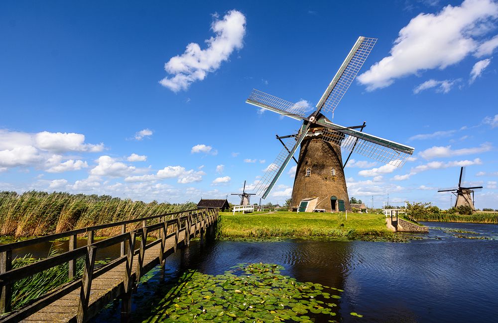 Die Mühlen von Kinderdijk