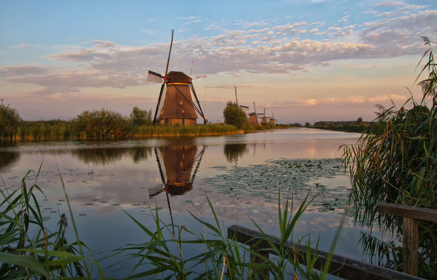 Die Mühlen von Kinderdijk