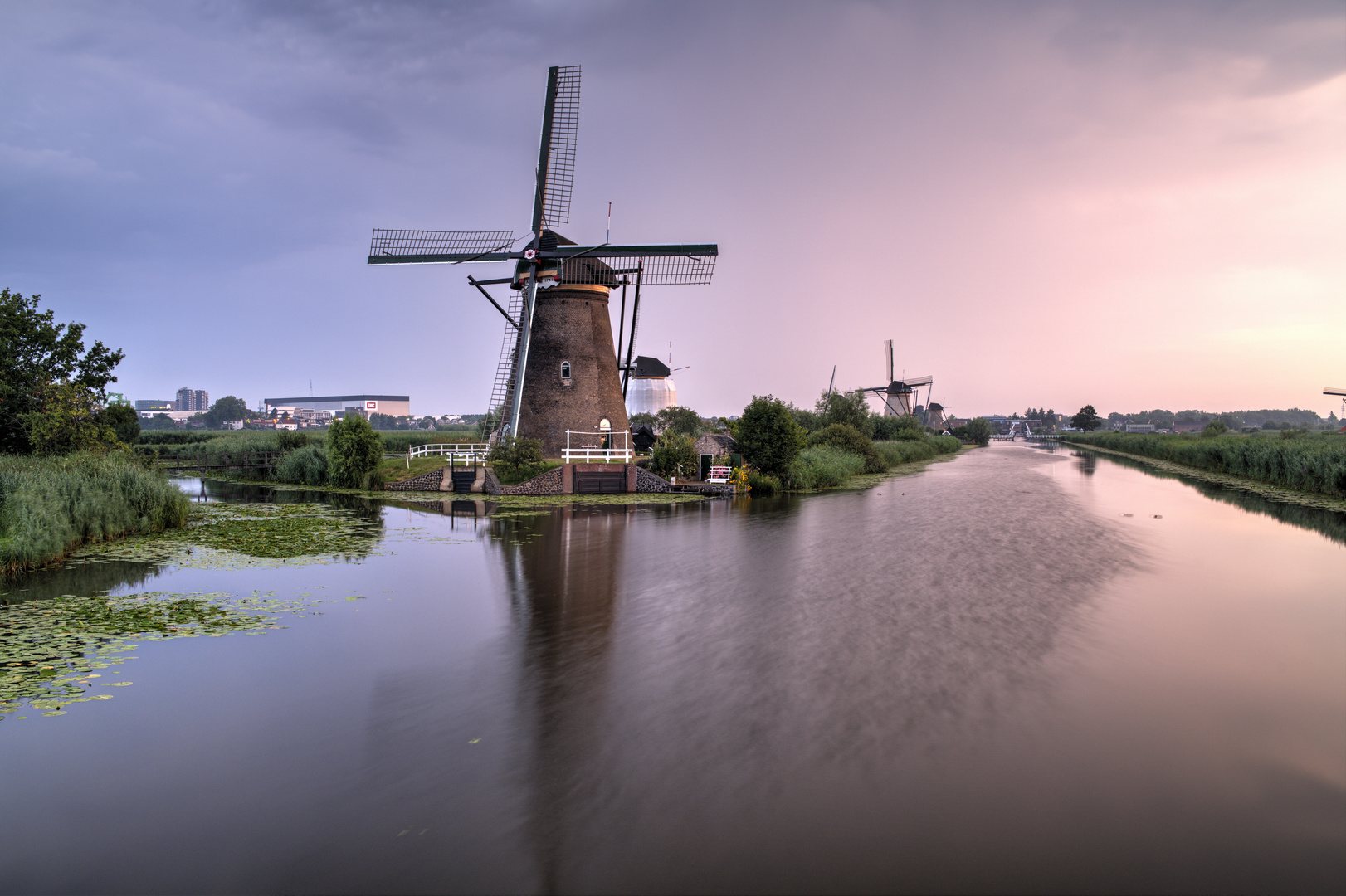 Die Mühlen von Kinderdijk