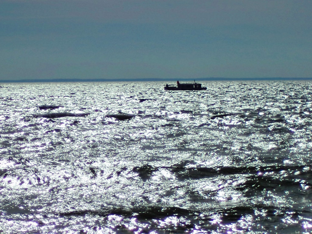 Die Müritz, bei Wind und Wetter