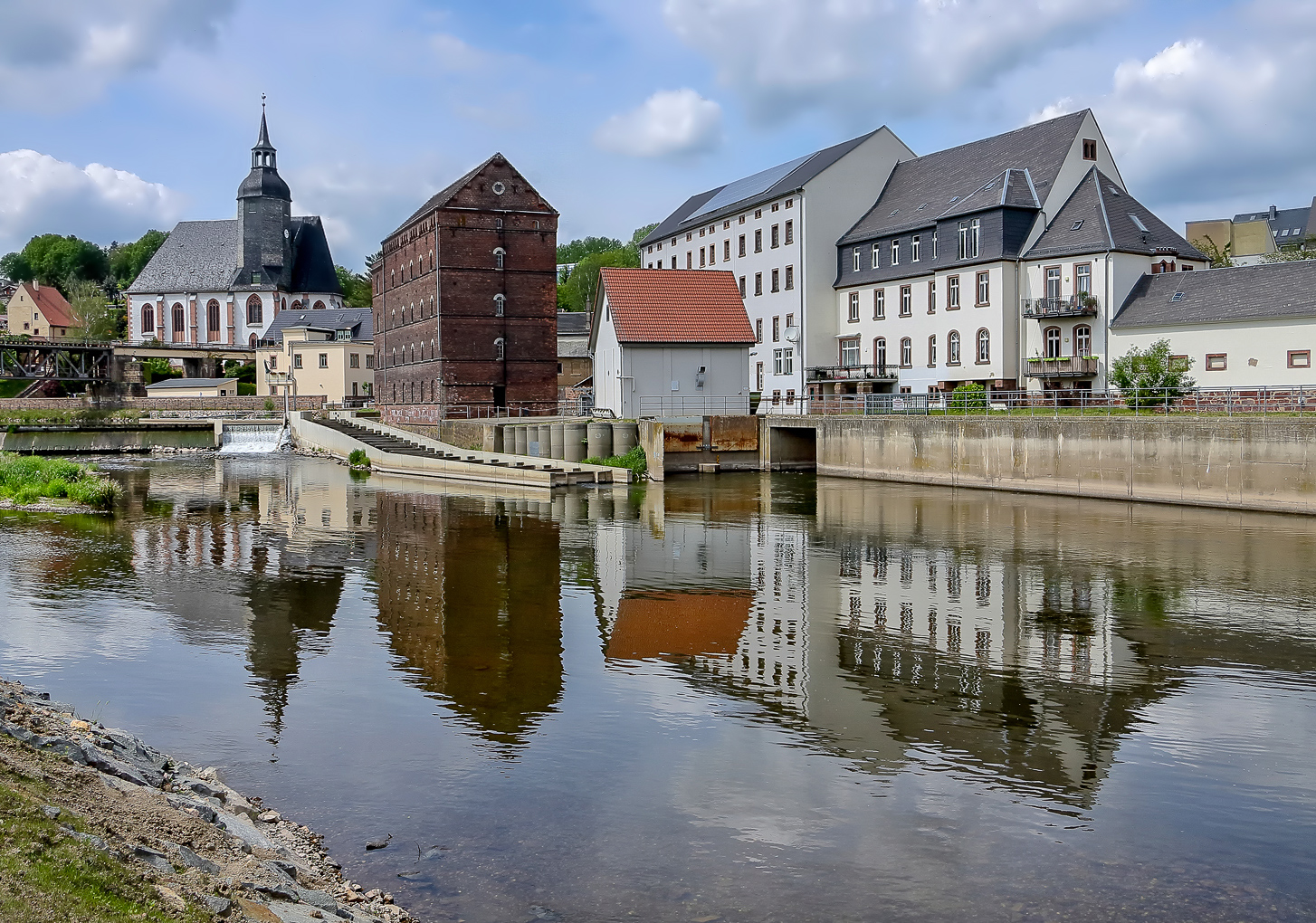 Die Mulde als Spiegel