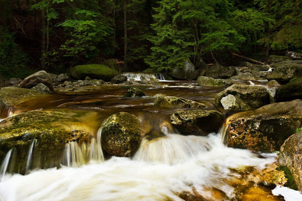 Die Mummel Wasserfall Tschechien Riesenbebirge