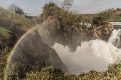 die murchison falls nun von oben: einfach gewaltig!