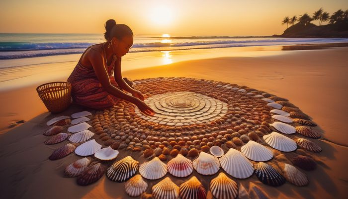 Die Muschelsammlerin