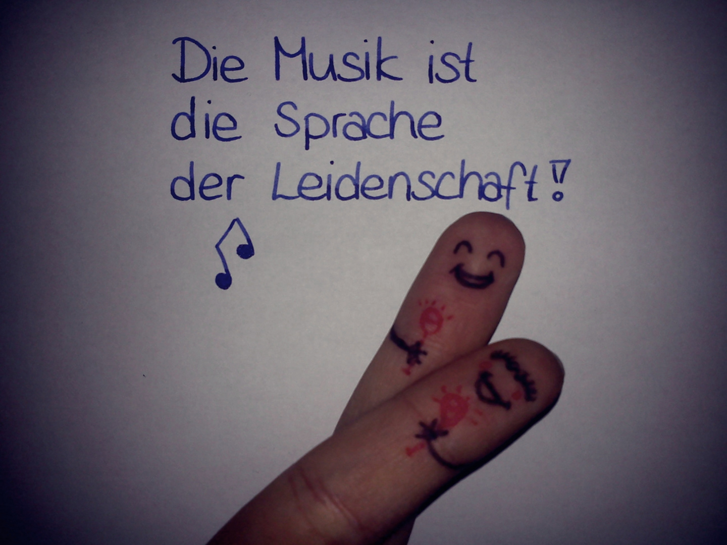 Die Musik ist die Sprache der Leidenschaft!!