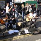 Die Musiker in Notting Hill