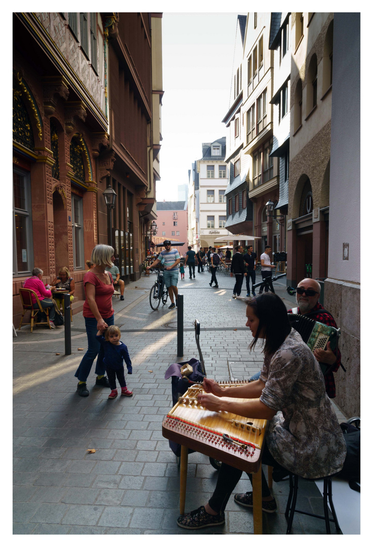 Die Musiker - neue Altstadt Frankfurt