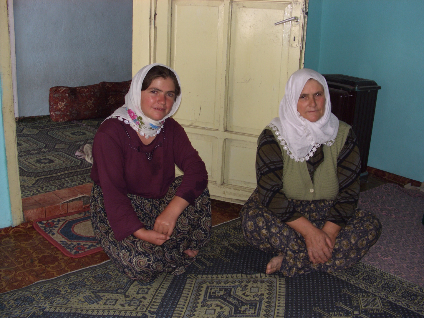 Die Mutter - Tochter in eine türkischen dorf Afyon /Türkei