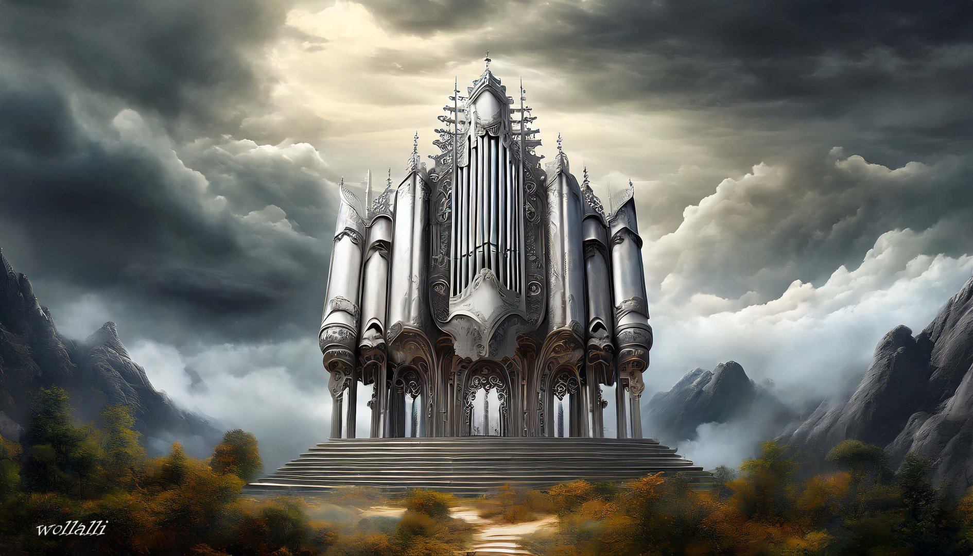 Die mystische und futuristische Orgel