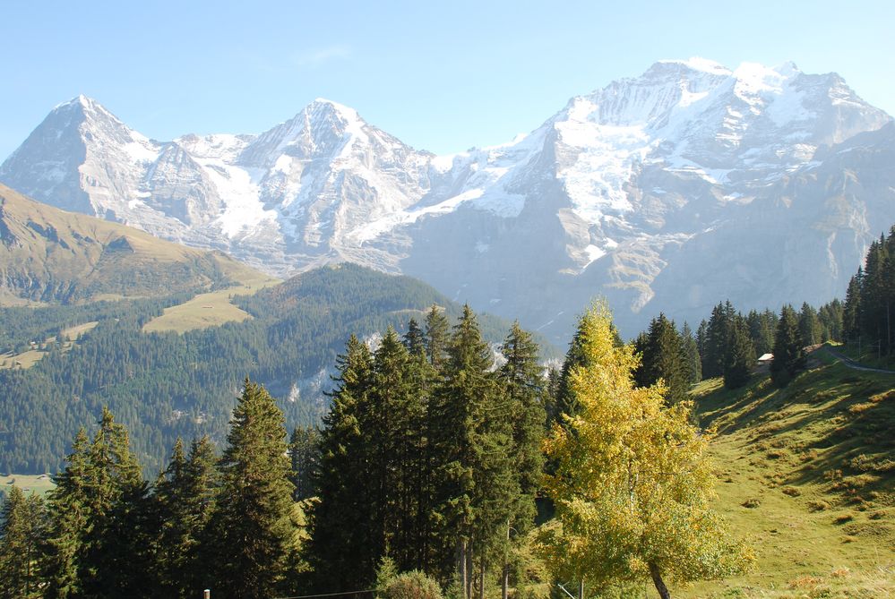 Die Mythischen Drei der Schweizer Alpenwelt