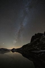 die Nacht am Bergsee...