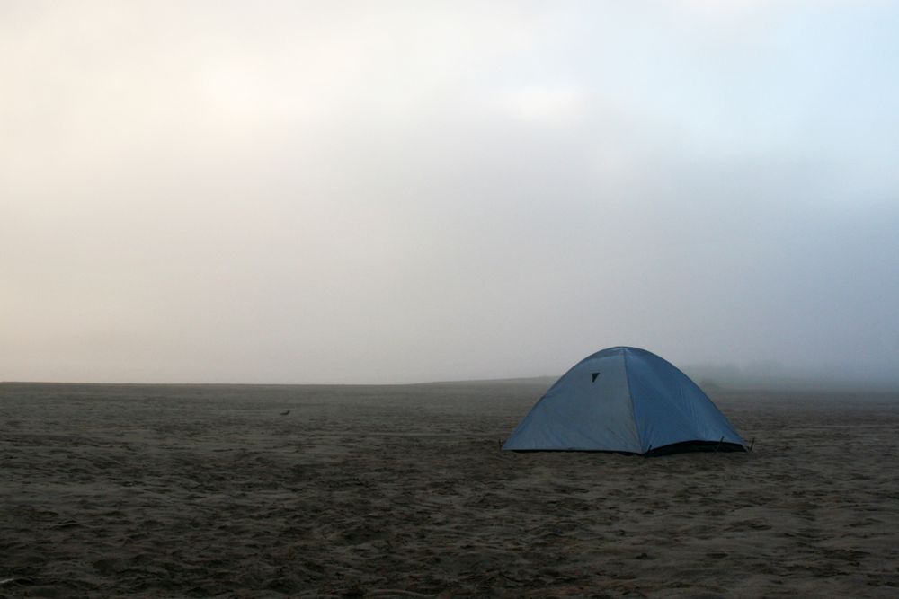 Die Nacht auf der Sandbank..