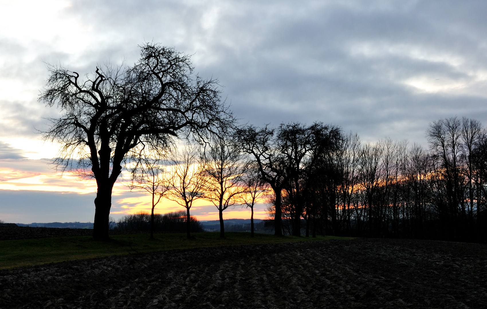 die nacht beginnt....