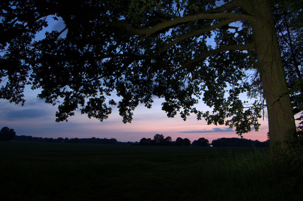 Die Nacht bricht herein