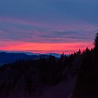 Die Nacht bricht über St. Märgen ein