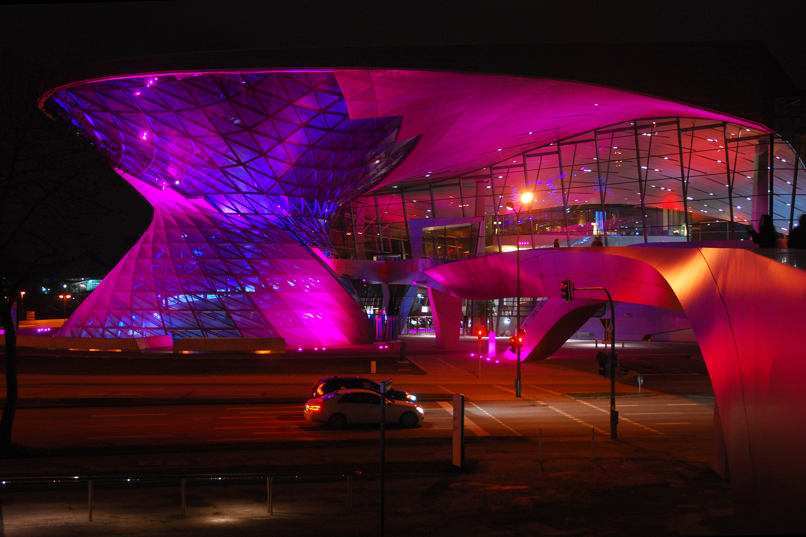 Die Nacht der Architektur bei frostigen Temperaturen