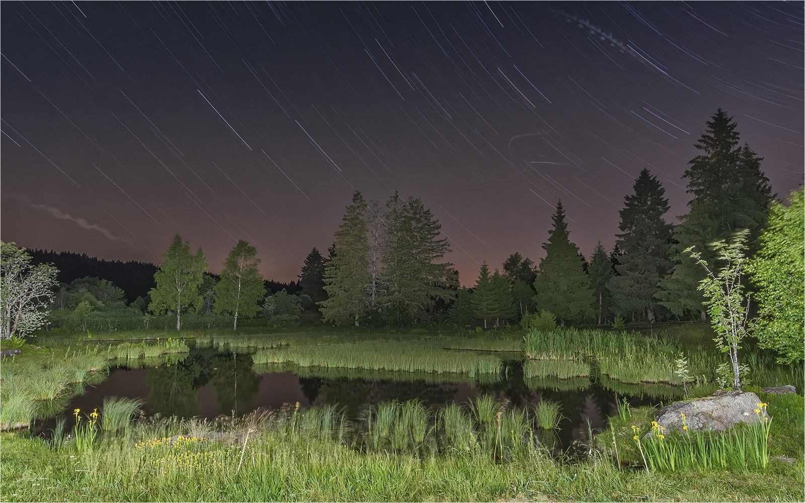 die nacht in klein-skandinavien