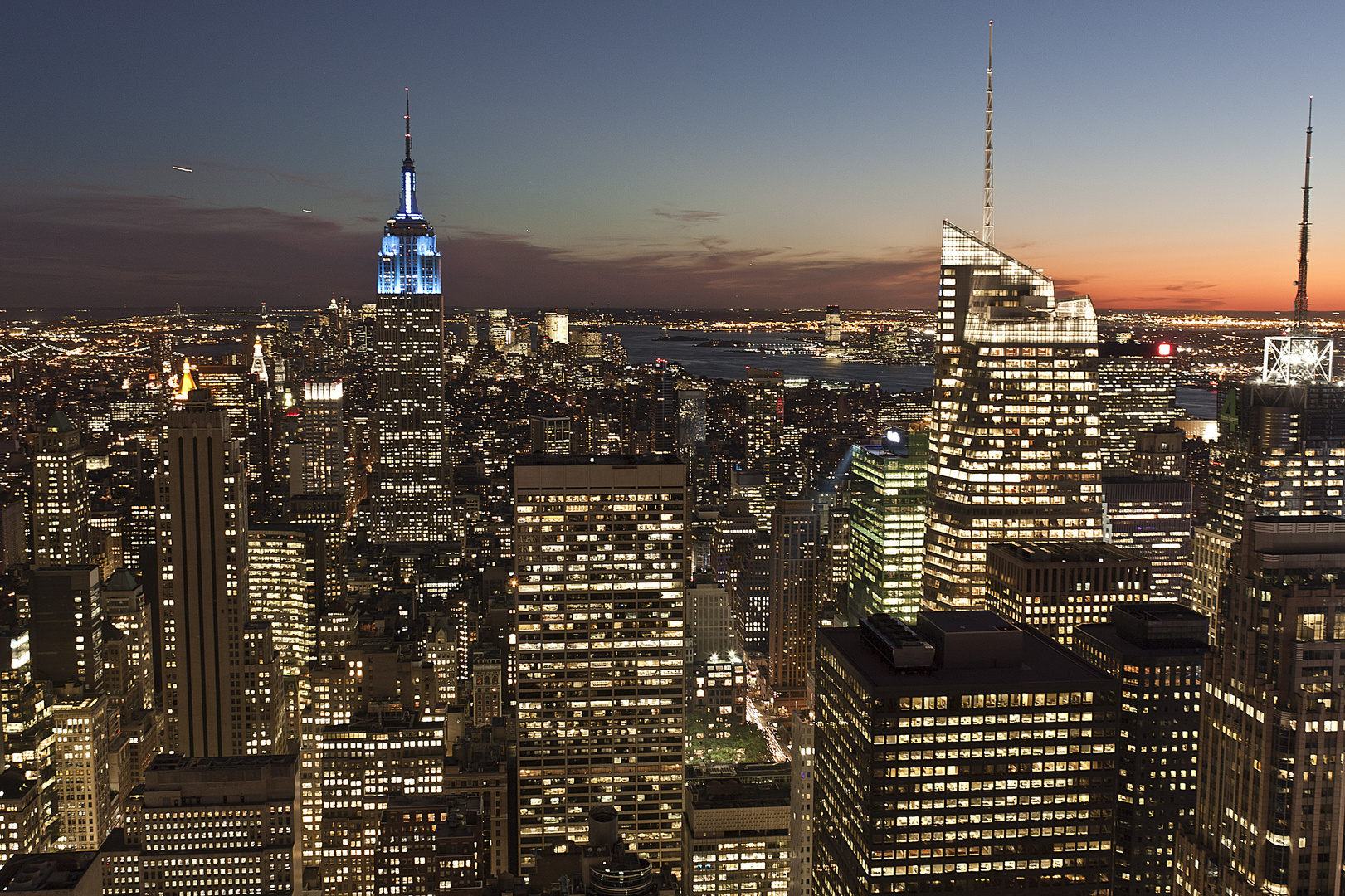 Die Nacht kommt über NYC