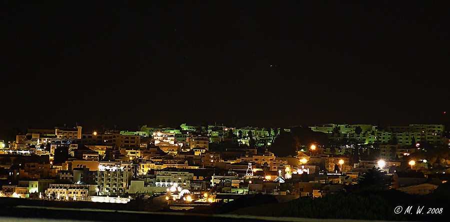 Die Nacht über Albufeira