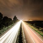 die nacht über der autobahn