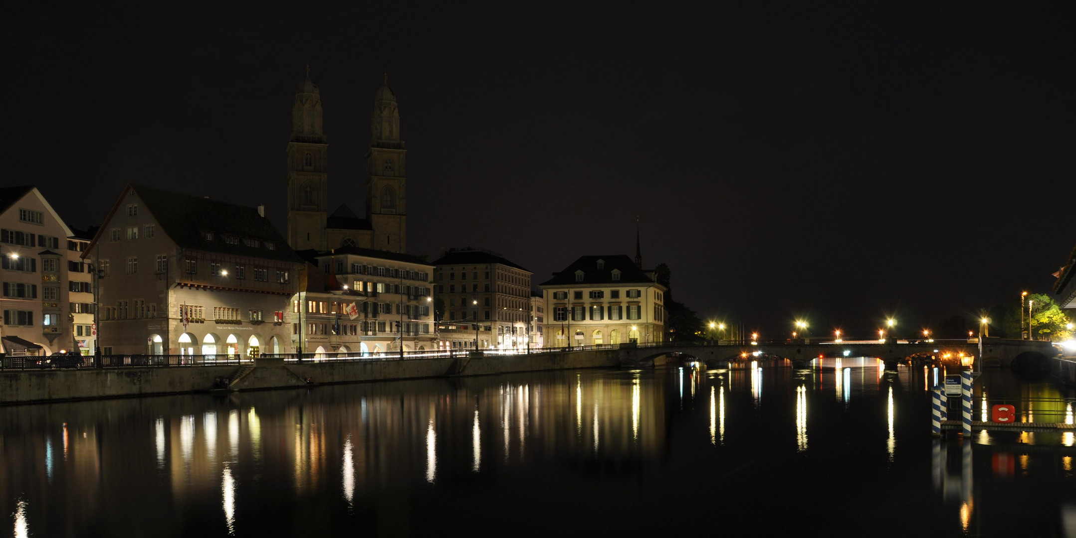 Die Nacht über Zürich