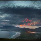 die Nacht zieht auf Achill island