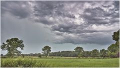 die nächste Wolkenwand