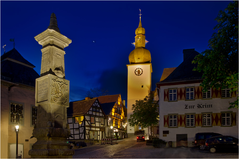 Die nächtliche Altstadt