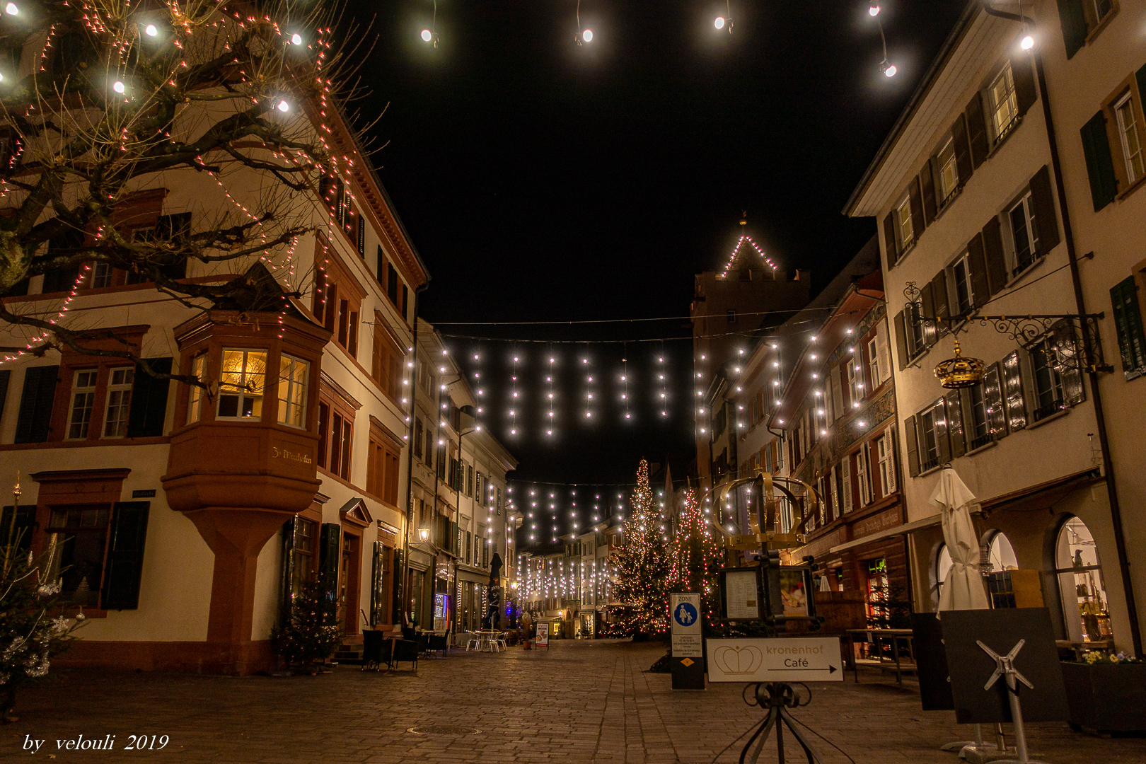 Die nächtliche Marktgasse