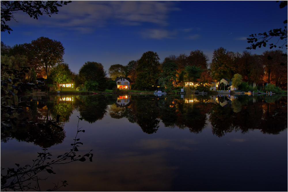 Die nächtliche Seenplatte