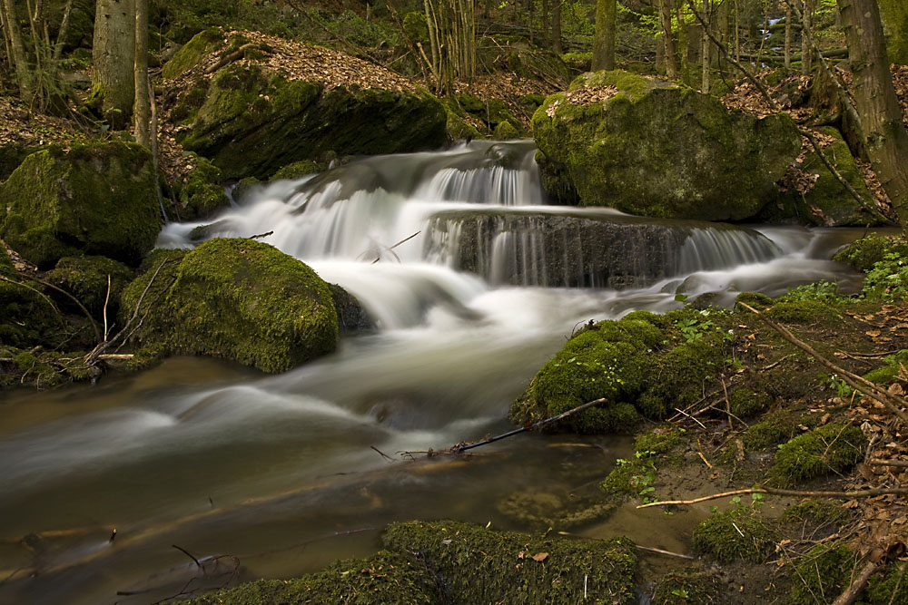 Die Nagelsteiner Wasserfälle im Frühjahr