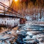 Die Nagold Brücke Monbachtal