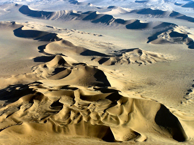 Die Namib von oben