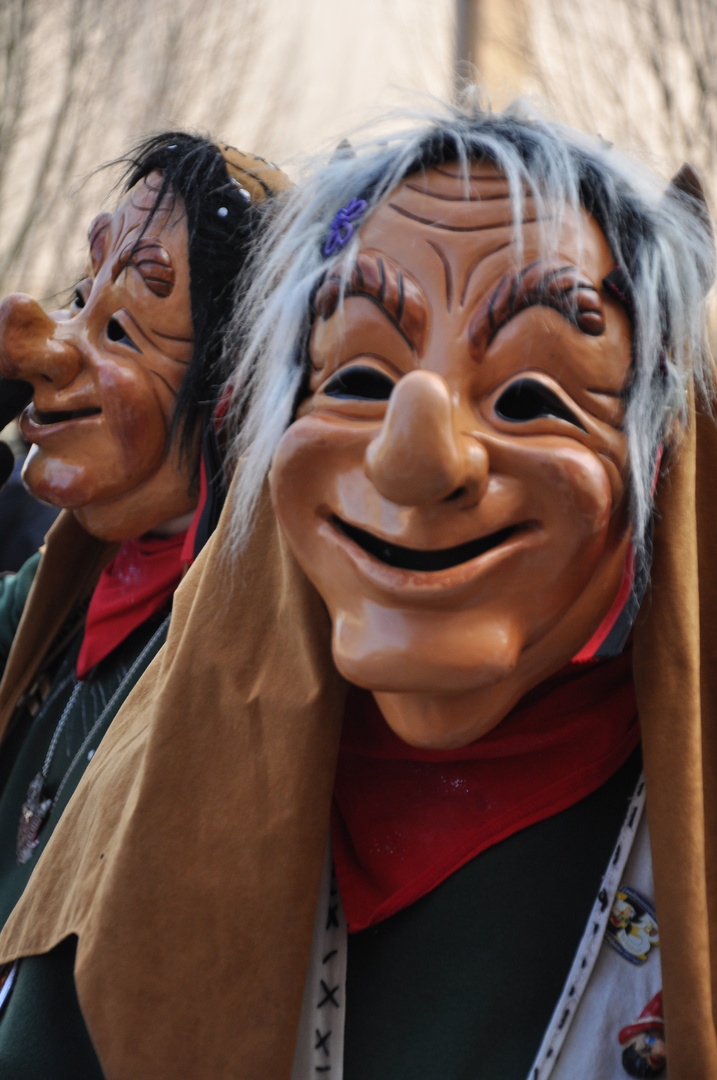 Die Narren sind da - alemannische Fasnet