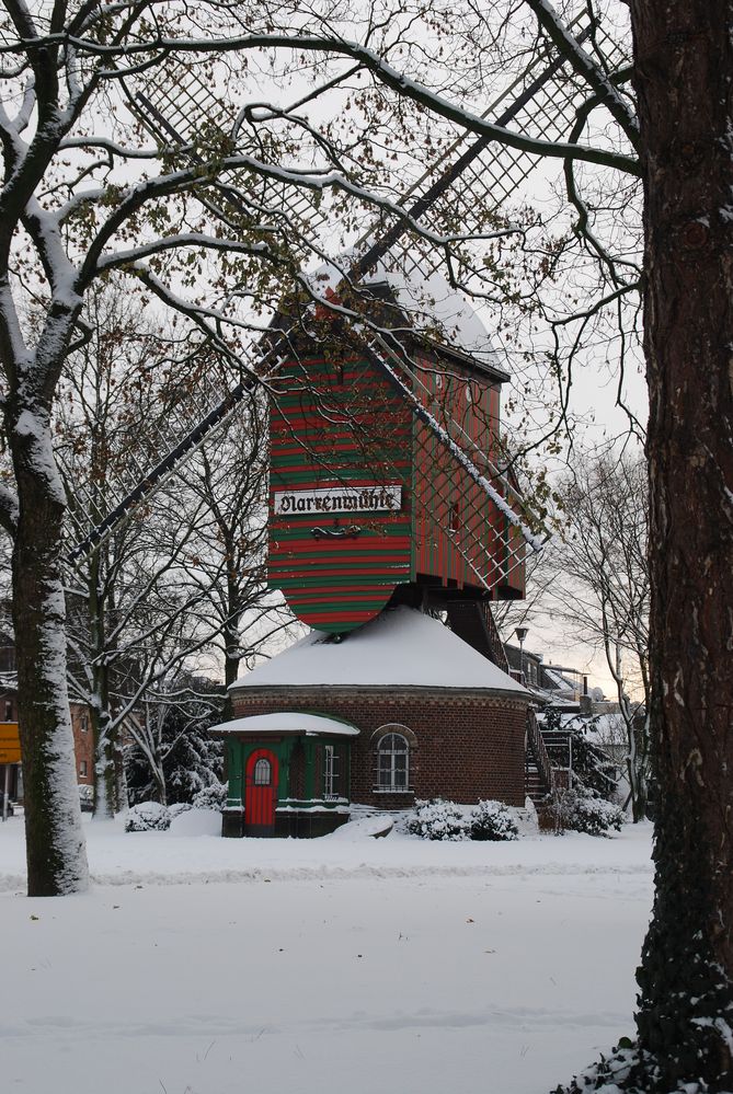 Die Narrenmühle im Winterkleid