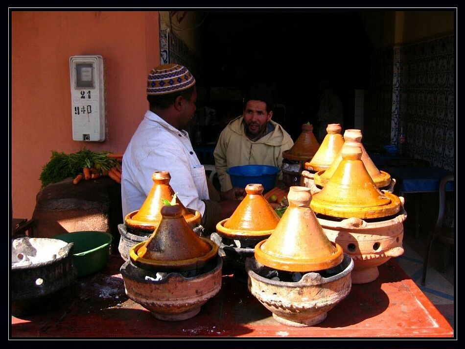 Die nationale Leibspeise von Marokko - Tajine