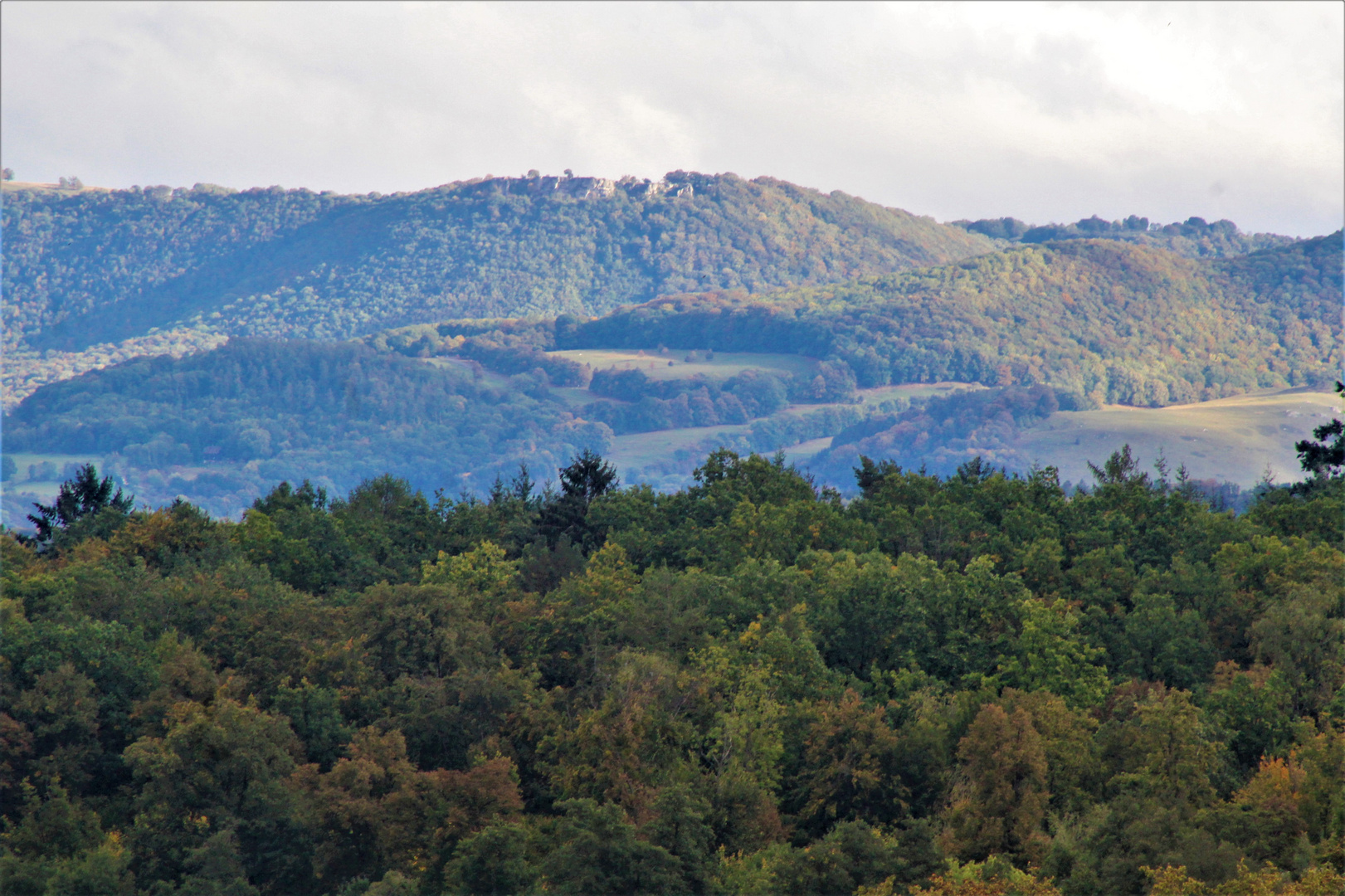 die Natur im Herbst unweit der schwäbischen Alb