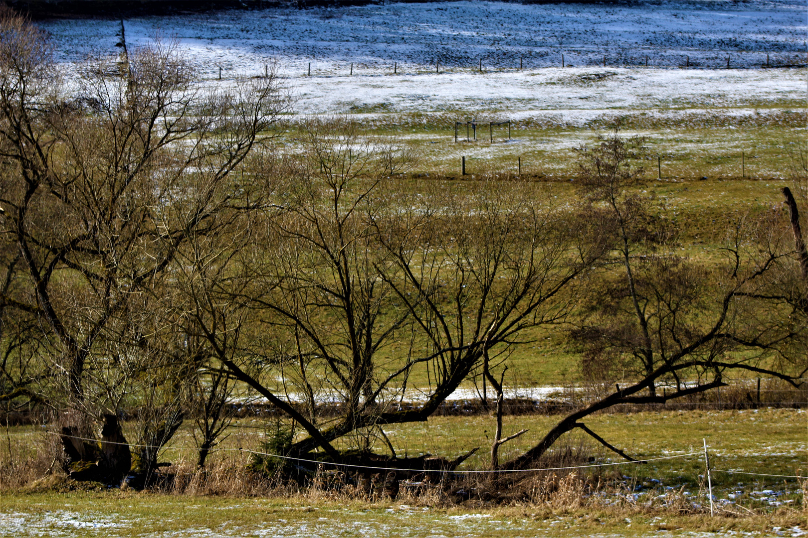 die Natur im Winter Biosphährengebiet schwäbische Alb