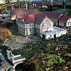 Die Naupoldshmühle im Mühltal in Miniatur