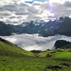 Die Nebelmaschine in Kandersteg läuft