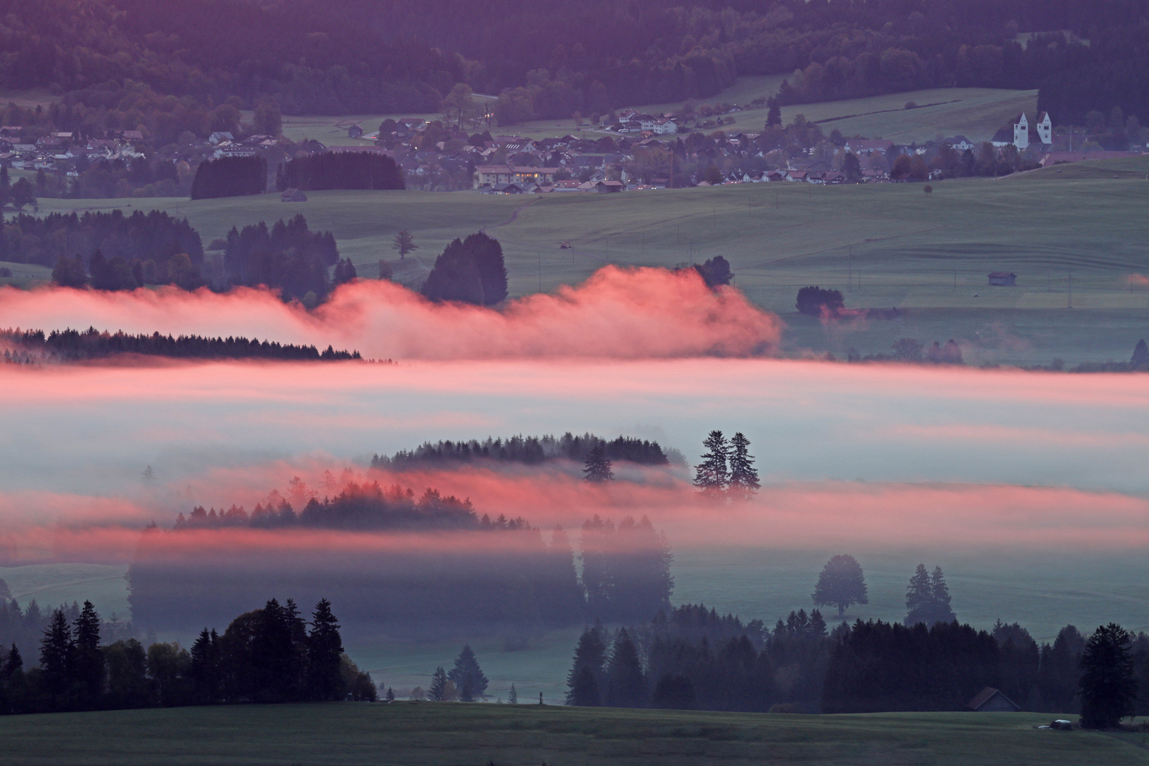 Die Nebelschleier...