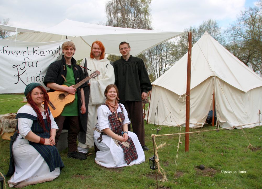 Die Nebelschwingen auf dem Mittelaltermarkt in Hemmingen - Arnum