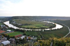 Die Neckarschleife bei Mundelsheim