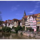 Die Neckarseite in Tübingen