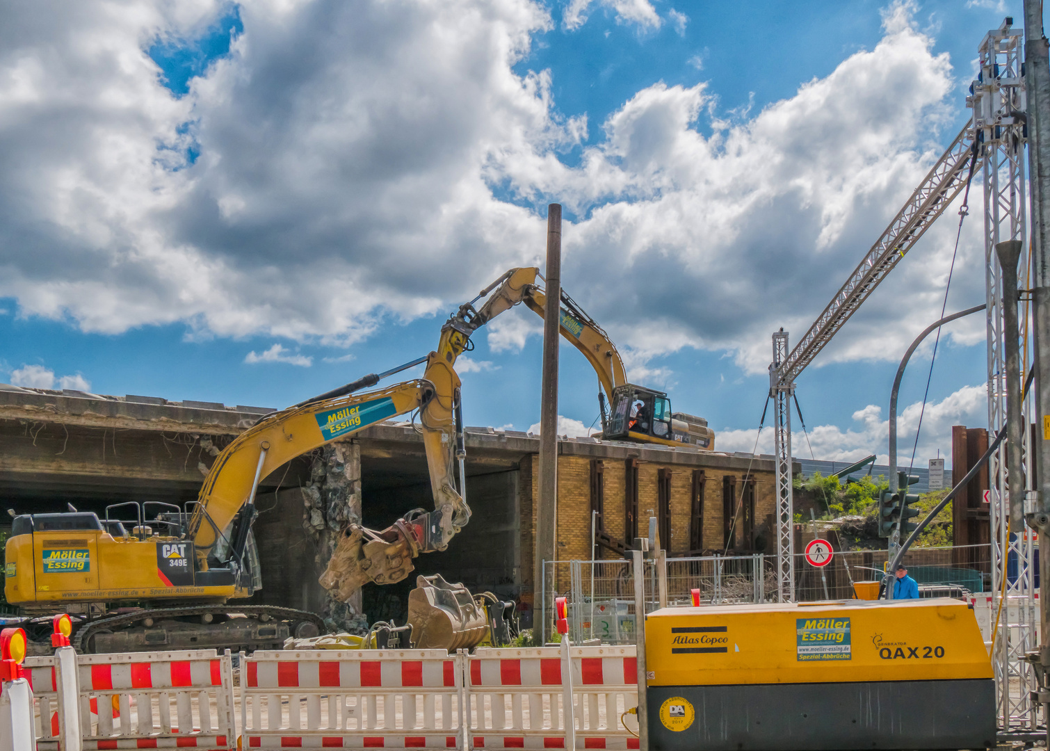 Die neue A43 - Der Baustellen-Report (81b) 