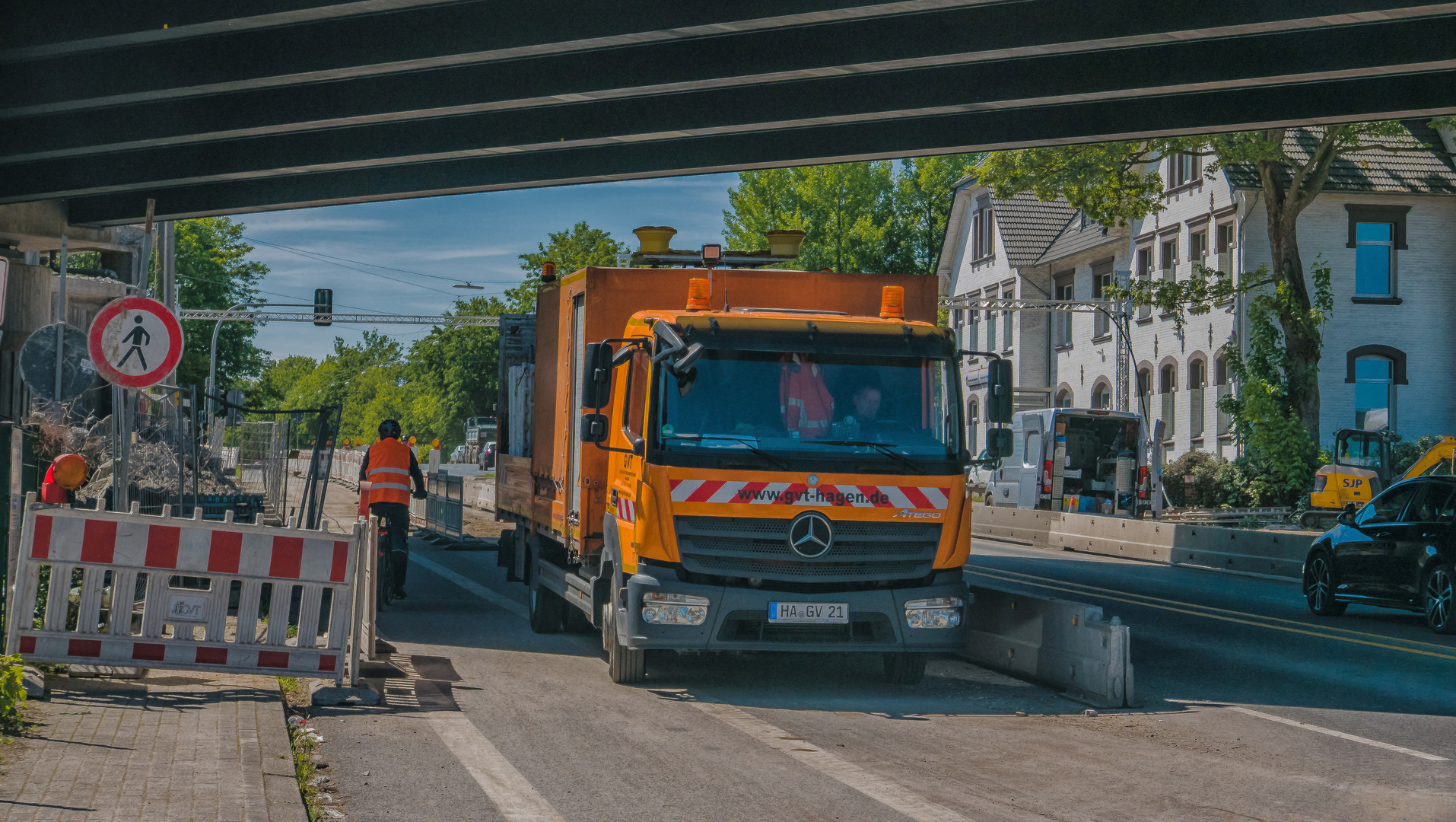 Die neue A43 - Der Baustellen-Report (98b) 