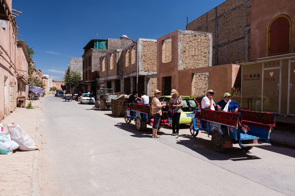 Die neue Altstadt von Kashgar - "erdbebensicher" (1)