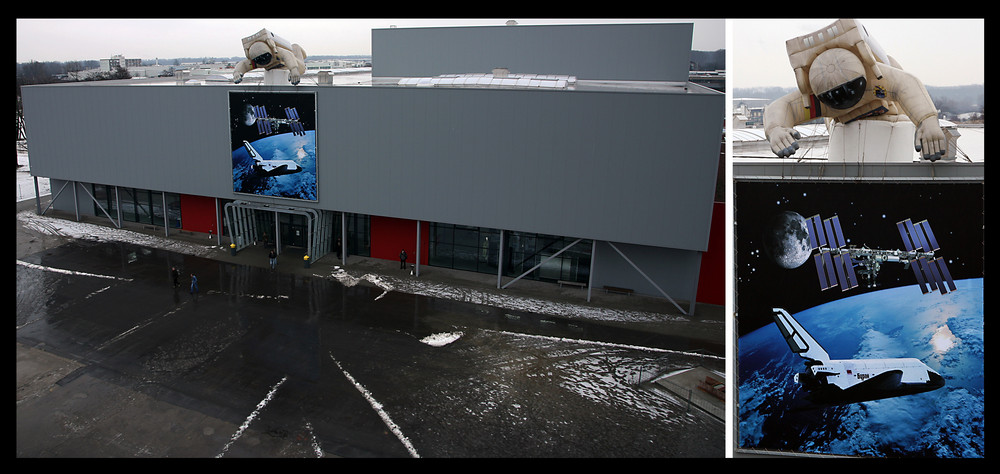 die neue "Buranhalle" in Speyer